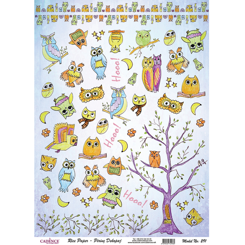 Papier ryżowy A4 - PR0291