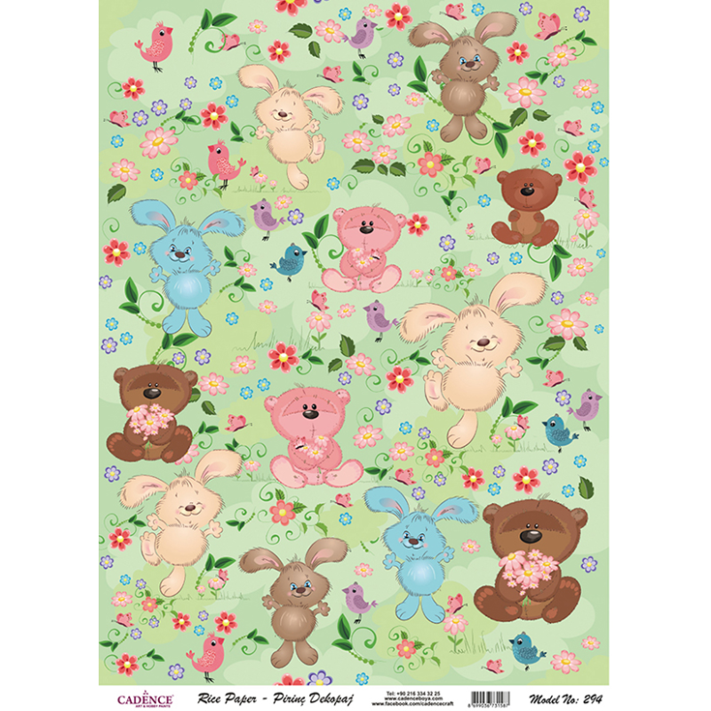 Papier ryżowy A4 - PR0294