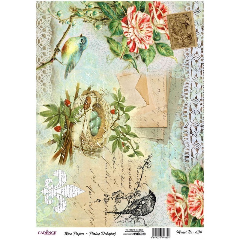 Papier ryżowy A4 - PR0634