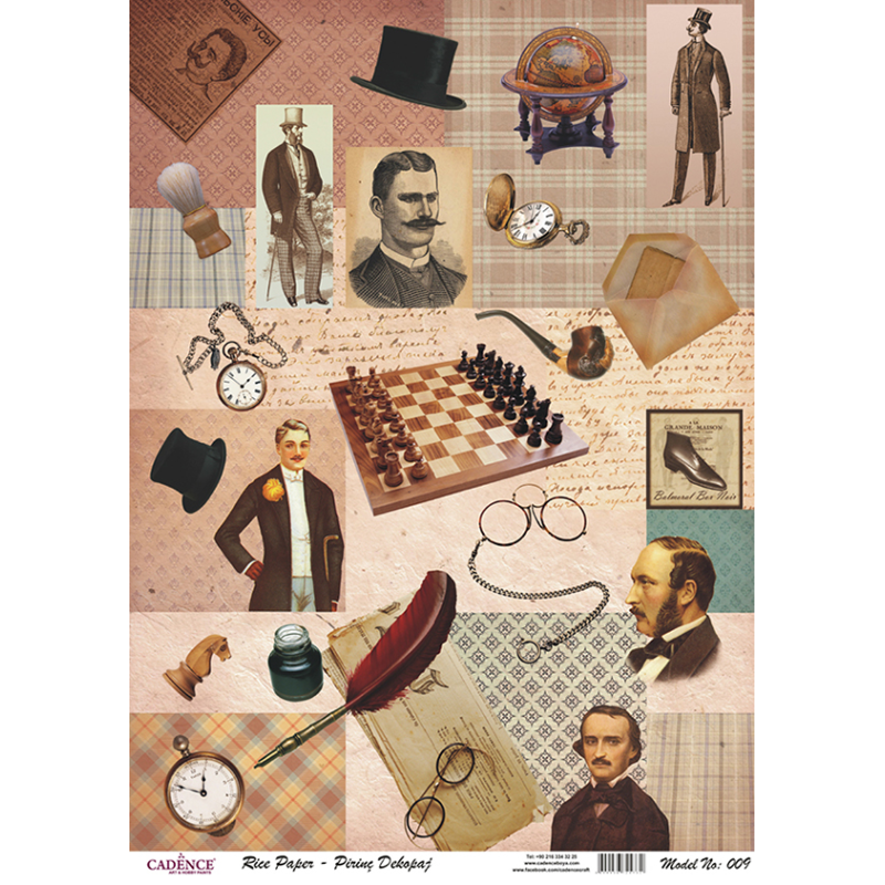 Papier ryżowy A4 - PR0009