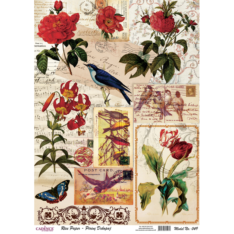 Papier ryżowy A4 - PR0049