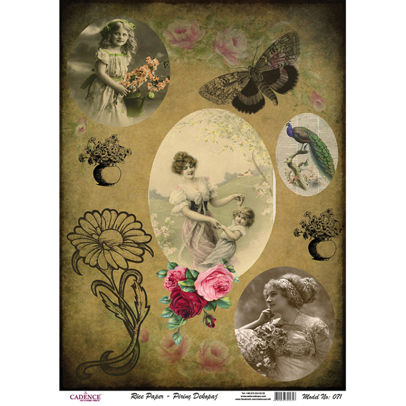 Papier ryżowy A4 - PR0071