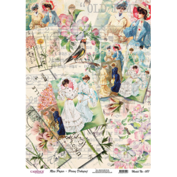 Papier ryżowy A4 - PR0087