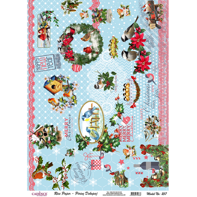 Papier ryżowy A4 PR0257