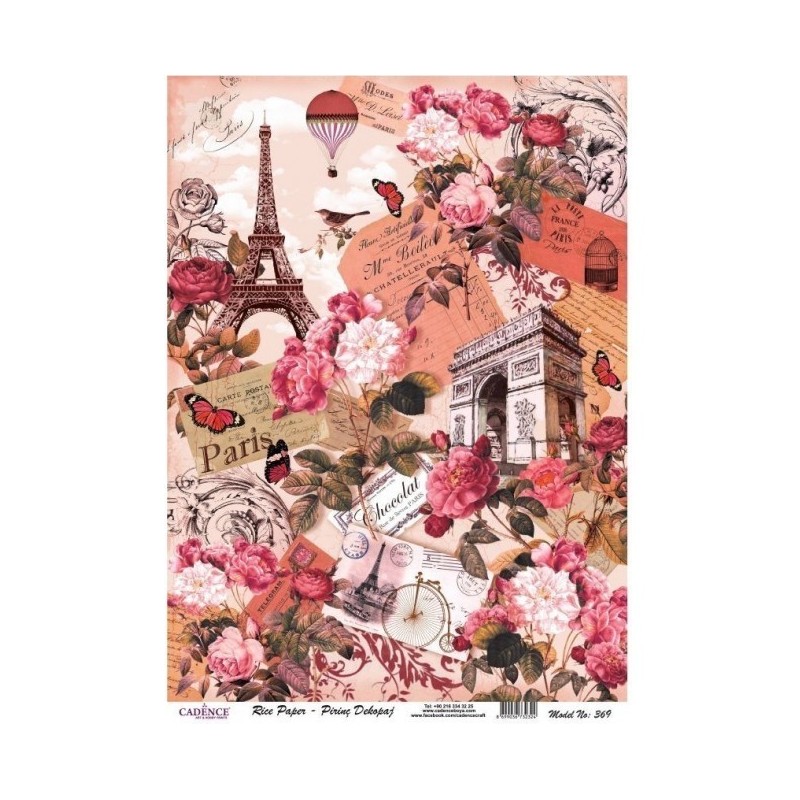 Papier ryżowy A4 PR0369