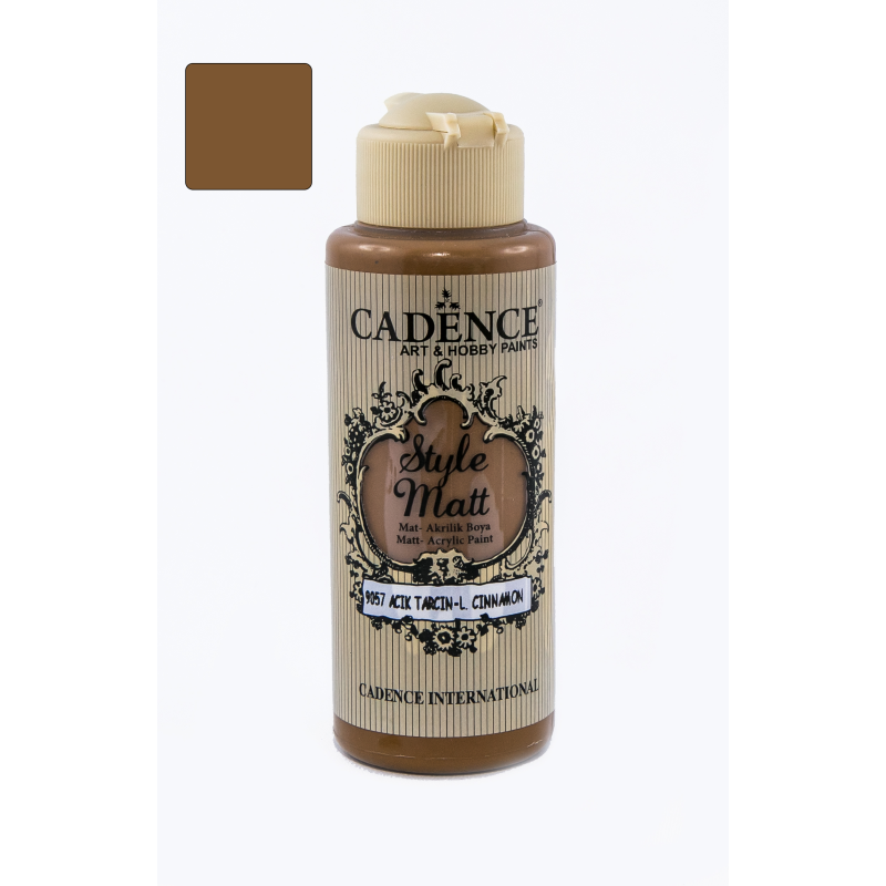Farba STYLE MATT 120ml jasny cynamon