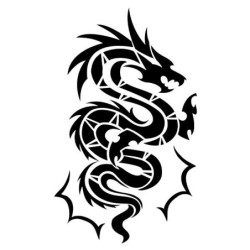 Szablon do malowania Smok,...