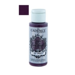 Cadence, Farba matowa do szkła i porcelany, 59ml.,  morwa