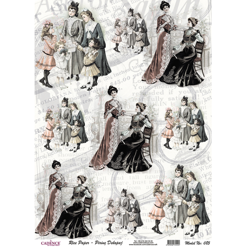 Papier ryżowy A4 - PR0085