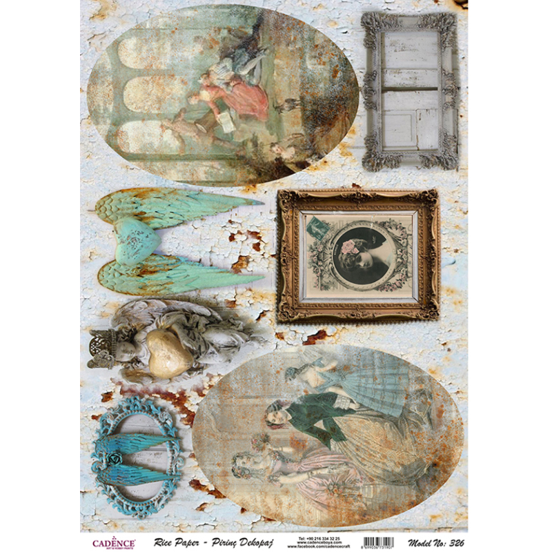 Papier ryżowy A4 - PR0326