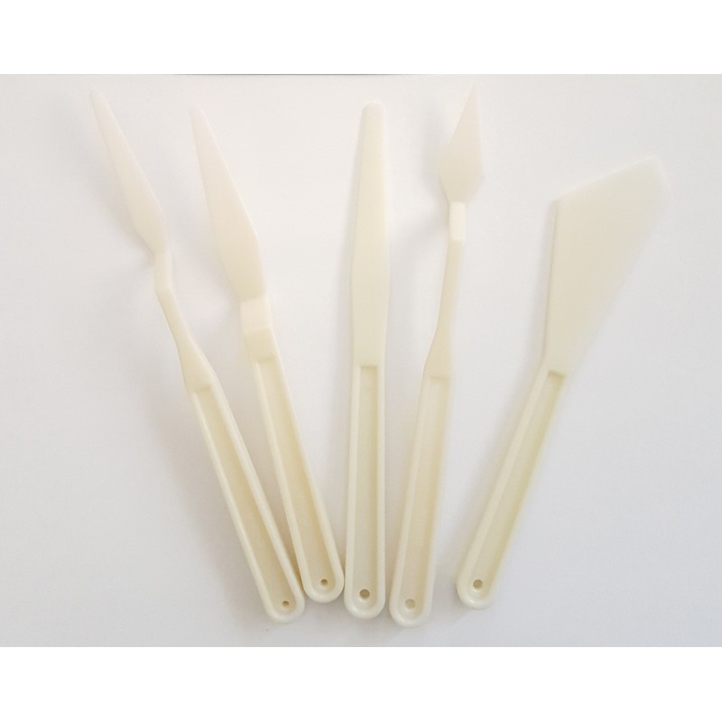 Szpatułki plastikowe 5 szt