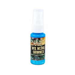 Mgiełka metalizowana 25ml jasny niebieski