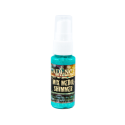 Mgiełka metalizowana 25ml jasna zieleń