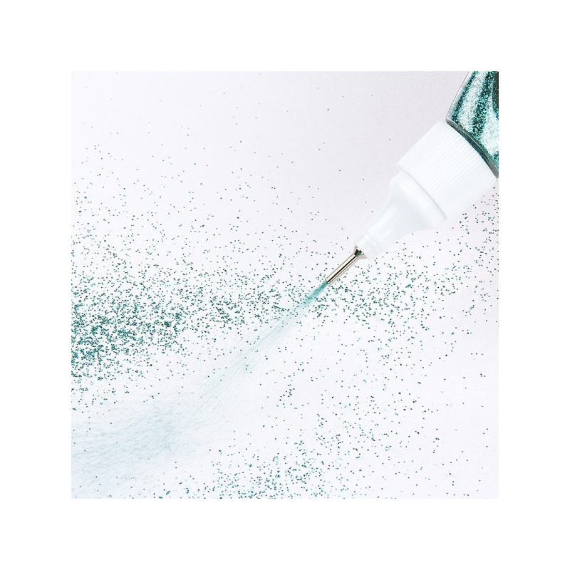 Brokat w długopisie 10g - czerwony