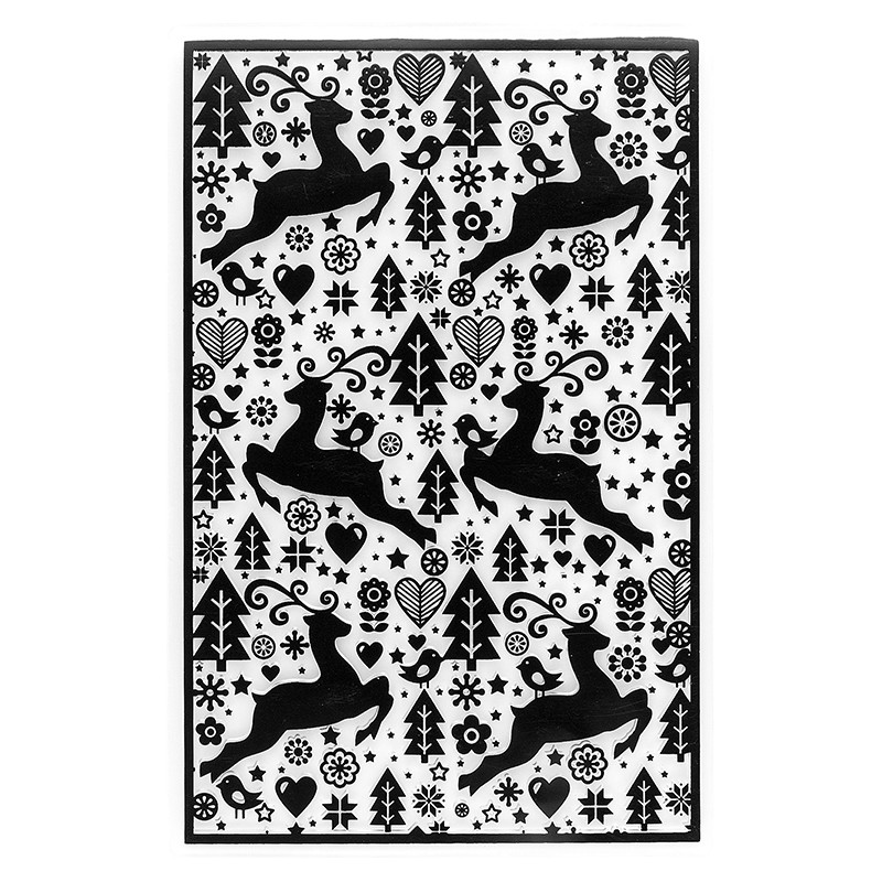 Folder do wytłaczania reniferki 15x10cm