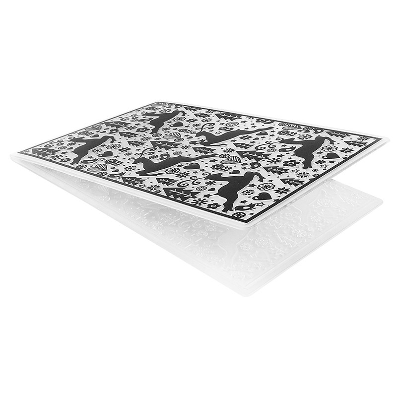 Folder do wytłaczania reniferki 15x10cm