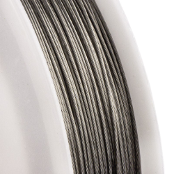 Drut jubilerski, Ø 0,45 mm, srebrny, 100 m