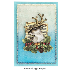 Motywy 3D zimowi przyjaciele, 7-9,2 cm, 10 motywów