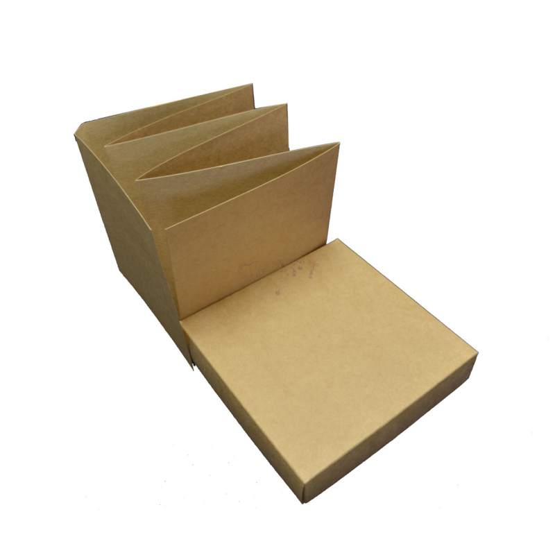 Harmonijka w pudełku 14x14cm kraft