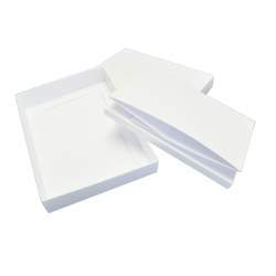 Baza albumowa w pudełku biała 15x10cm