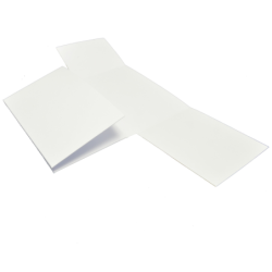 Baza albumowa w pudełku biała 15x10cm