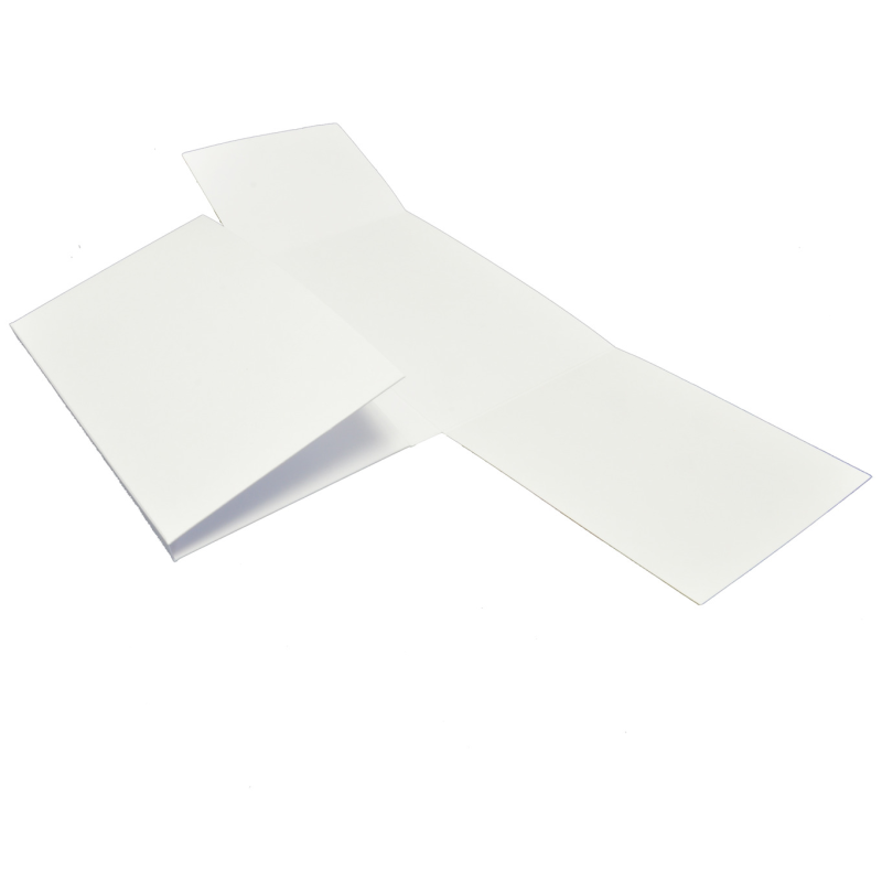 Baza albumowa w pudełku biała 15x10cm