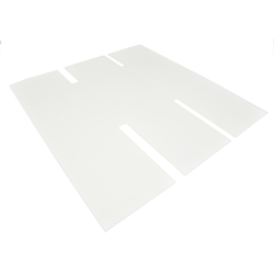 Baza albumowa w pudełku biała 15x10cm