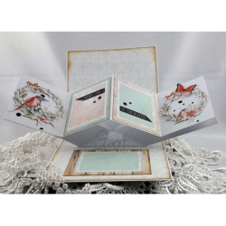 Baza kartki Twist Pop Up 15cm biała