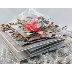 Baza kartki Twist Pop Up 15cm biała