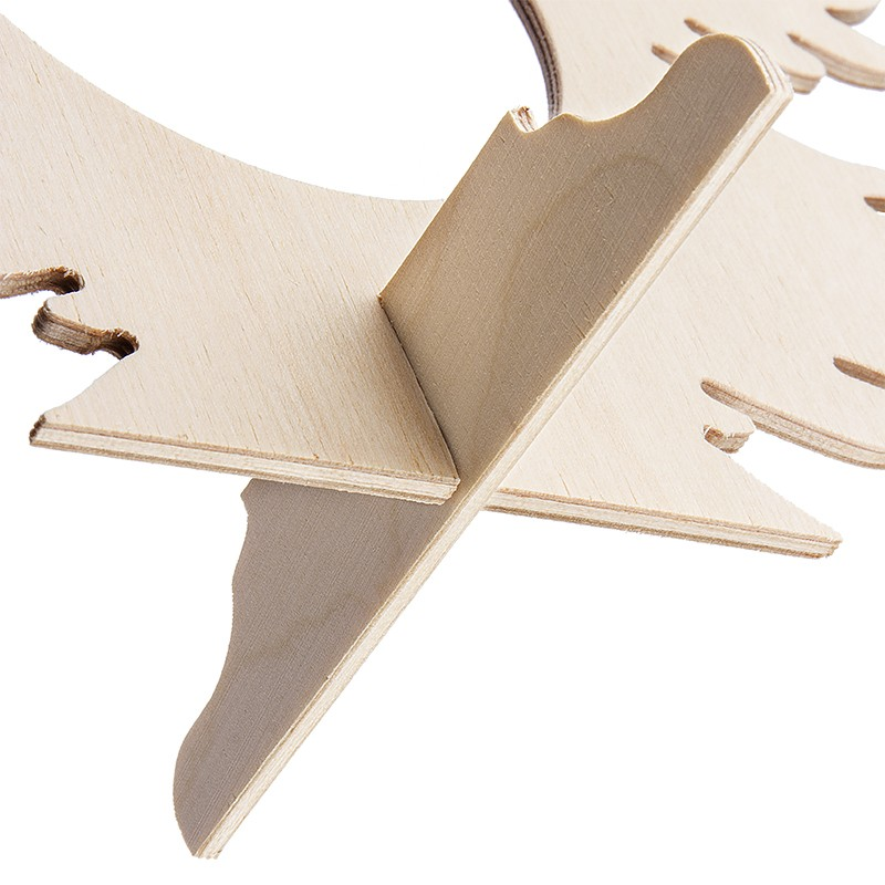 Choinka ze sklejki 29,7cm x 21,3cm