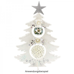 Choinka ze sklejki 29,7cm x 21,3cm