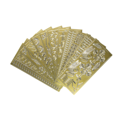 Zestaw naklejek stickers 12szt komunia