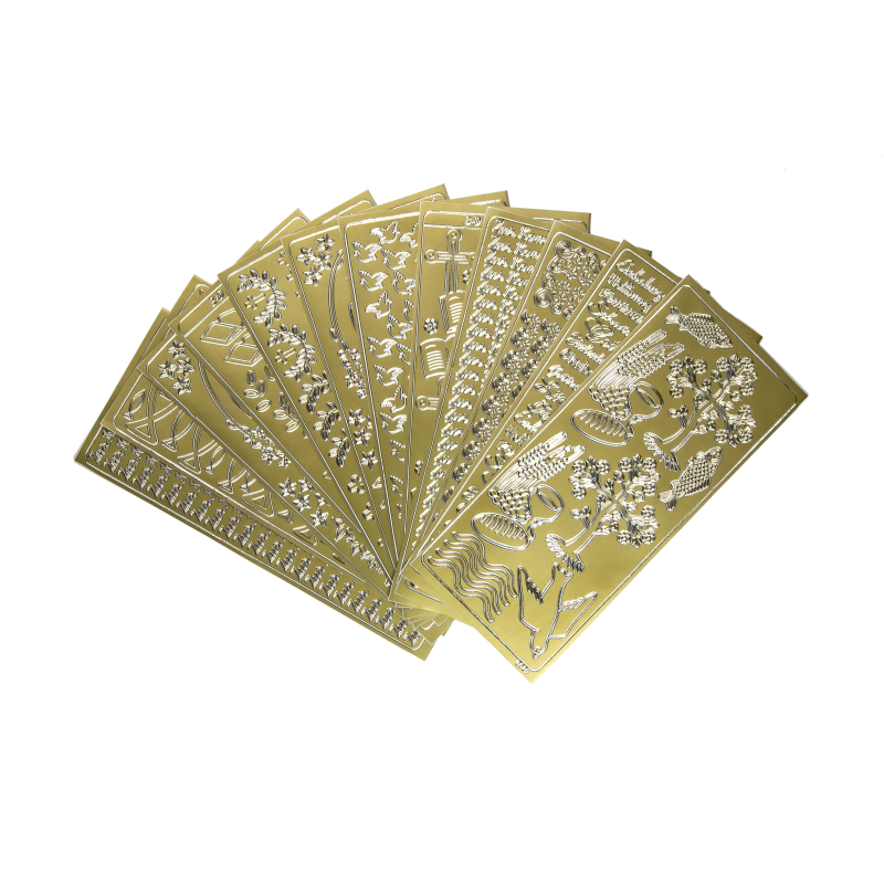 Zestaw naklejek stickers 12szt komunia