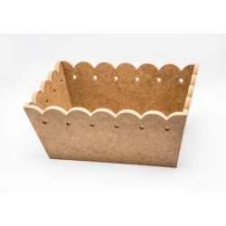 Pojemnik na pieczywo z MDF rozm. 27x19x11cm