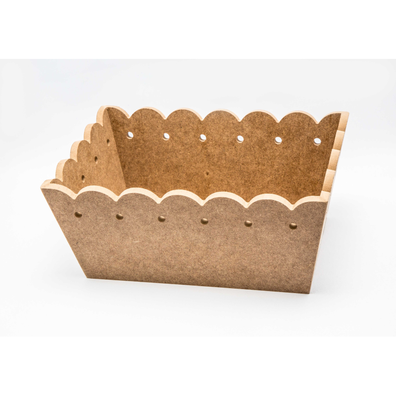 Pojemnik na pieczywo z MDF rozm. 27x19x11cm