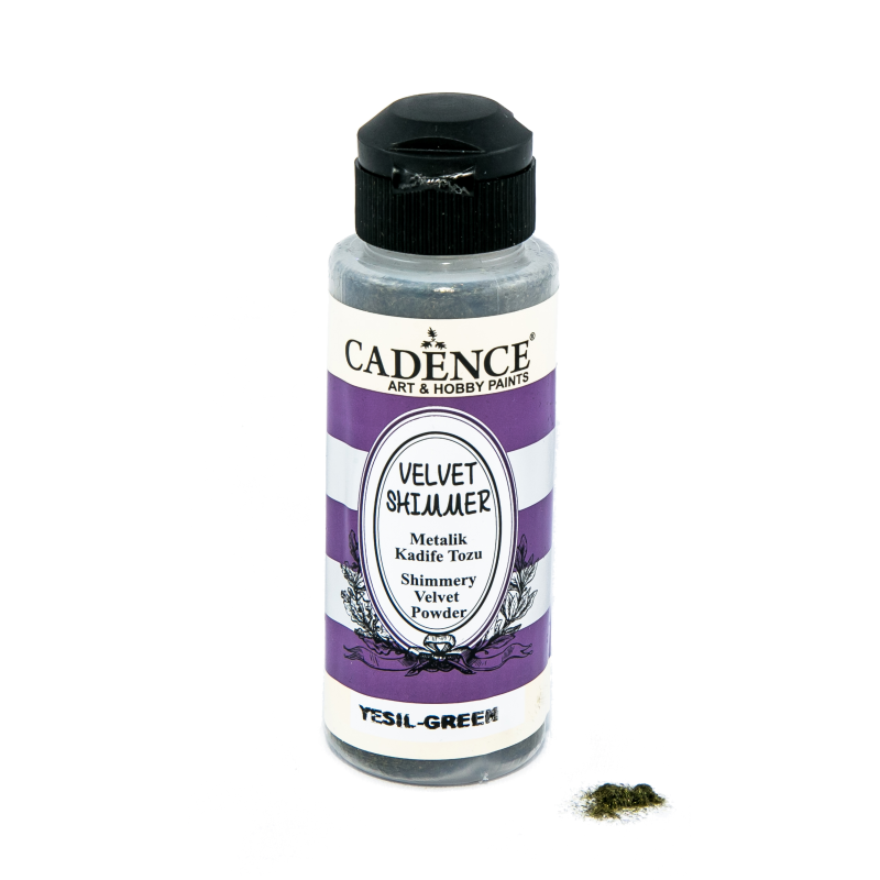 Puder Velvet metalik 120ml zielony