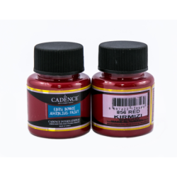 Farba ebru marbling 45ml czerwony