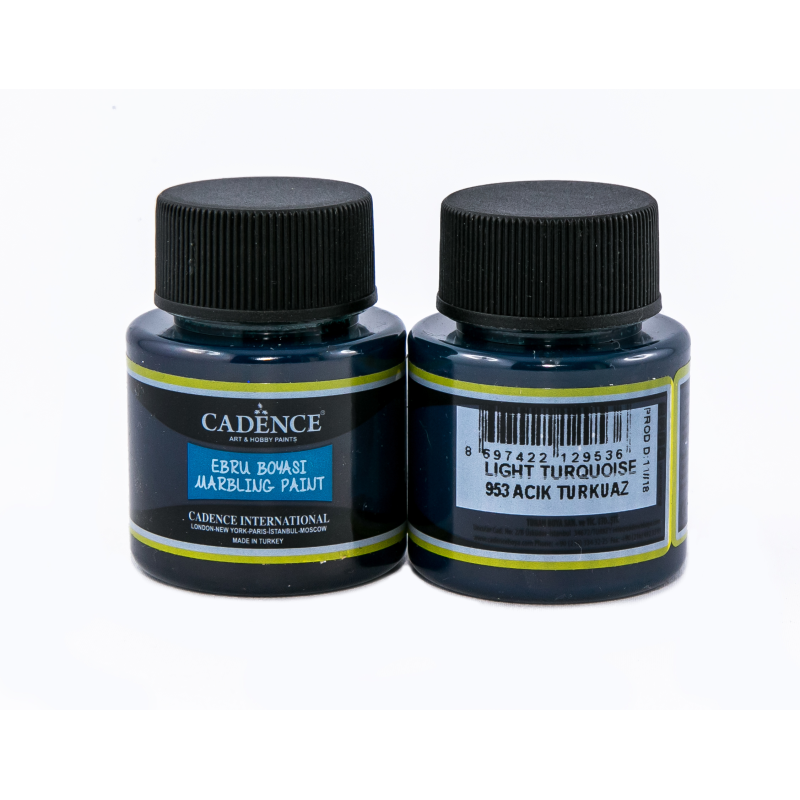Farba ebru marbling 45ml j. turkus