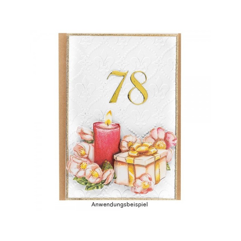 Folder do wytłaczania LILIE FRANCUSKIE rozm. 15x10cm