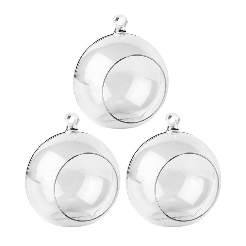 Kule florystyczne z okrągłym otworem,  Ø 10cm, 3 szt.