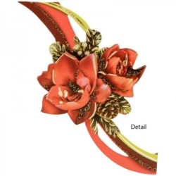 Motywy 3D Świąteczne kwiaty, rozm. 8,5 x10,5 cm, 10 szt