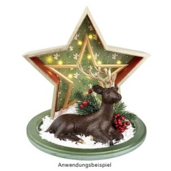 Jeleń rozm. 9,5 cm x 15 cm x 18 cm