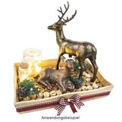 Jeleń rozm. 9,5 cm x 15 cm x 18 cm