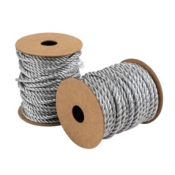 Sznurek srebrny2 grubości 2 mm oraz 2,5 mm