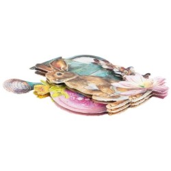 Motywy 3D Wielkanocne, rozm. 7-10 cm, 10 szt.