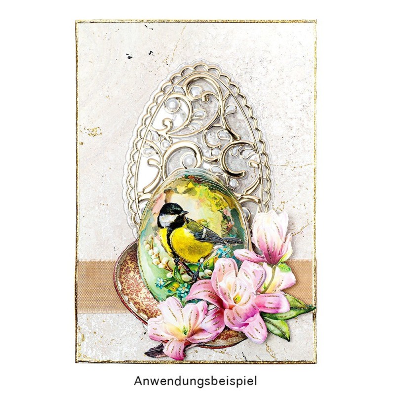 Motywy 3D Wielkanocne, rozm. 7-10 cm, 10 szt.