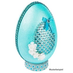 Jajko styropianowe, 2 części, wysokość 16 cm, Ø 11 cm