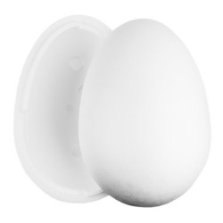 Jajko styropianowe 2-częściowe Ø 21cm wys. 30cm