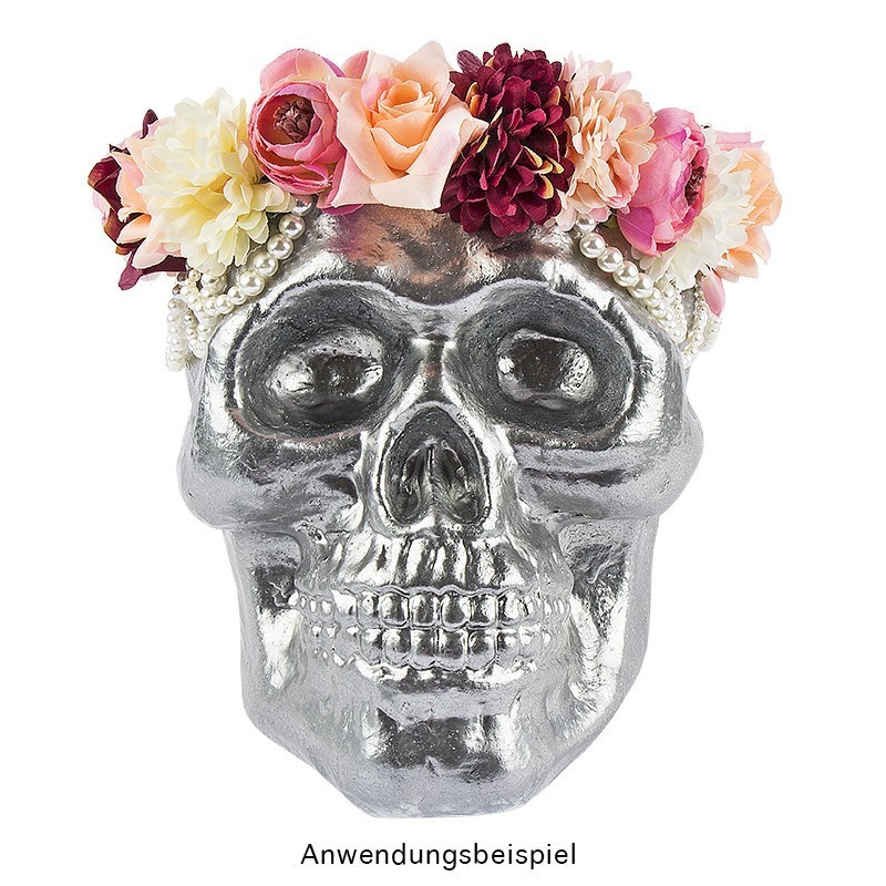 Czaszka styropianowa, 20cm x 19cm