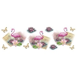 Naklejki transparentne Nostalgia 10 arkuszy, 10 x30 cm